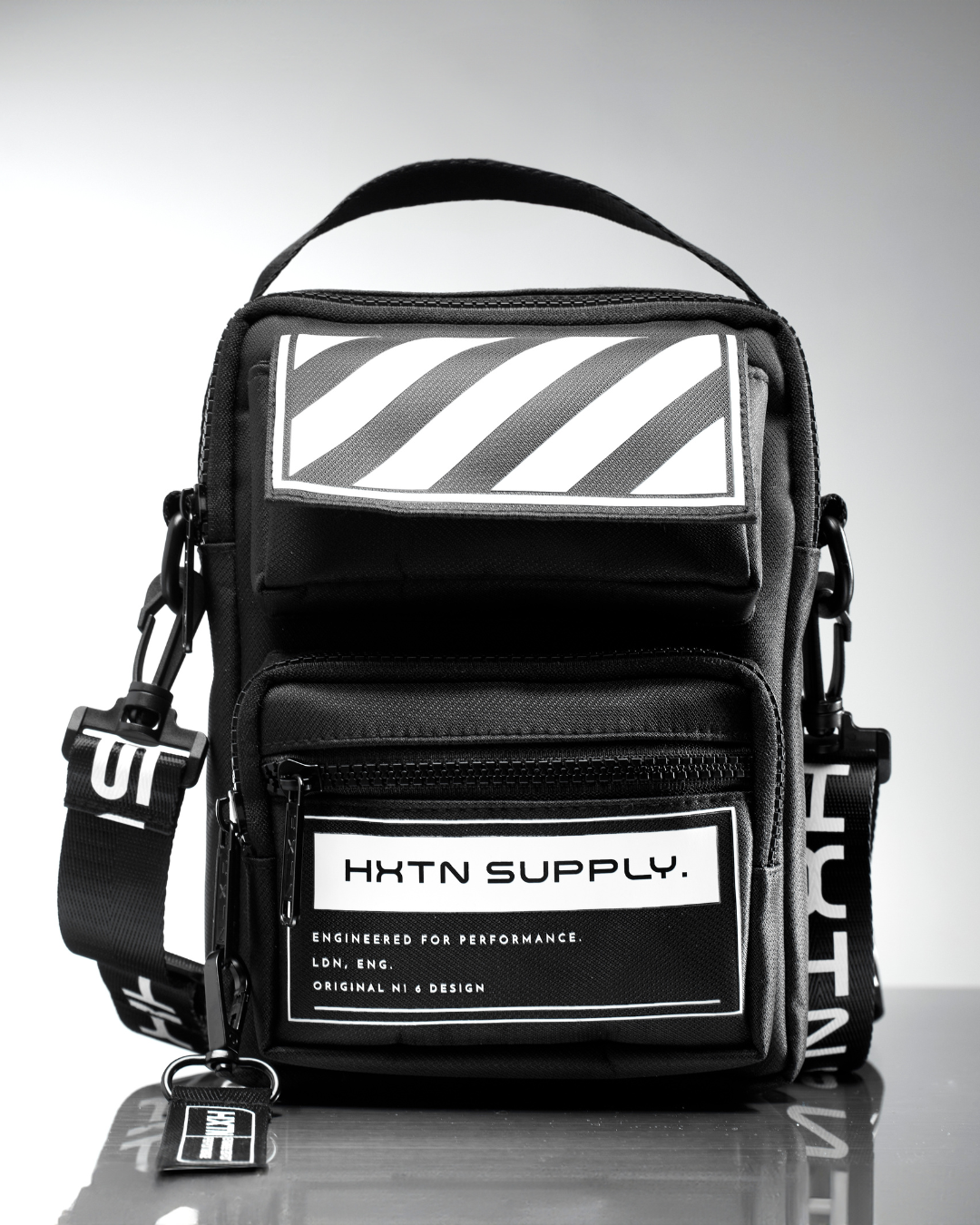 Black Tempo 3L Shoulder Bag | Performance Design by HXTN Supply