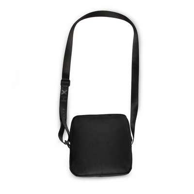 Contrast Shoulder Bag - Black