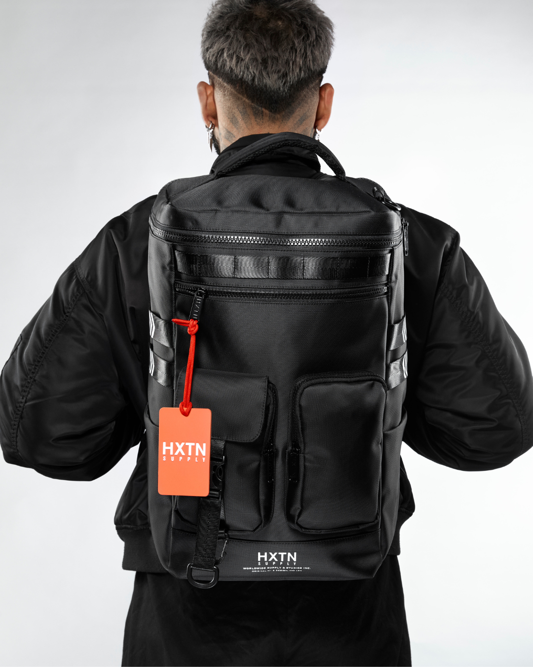 Back Pack Unit Black Unit 30L Backpack | Technical AM:PM Design by HXTN Supply