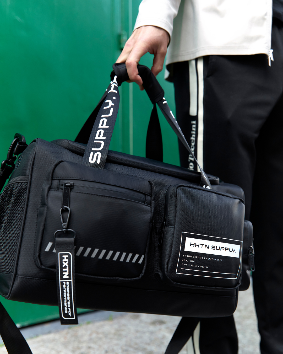 Black Game Day Duffel 55L Performance Duffel