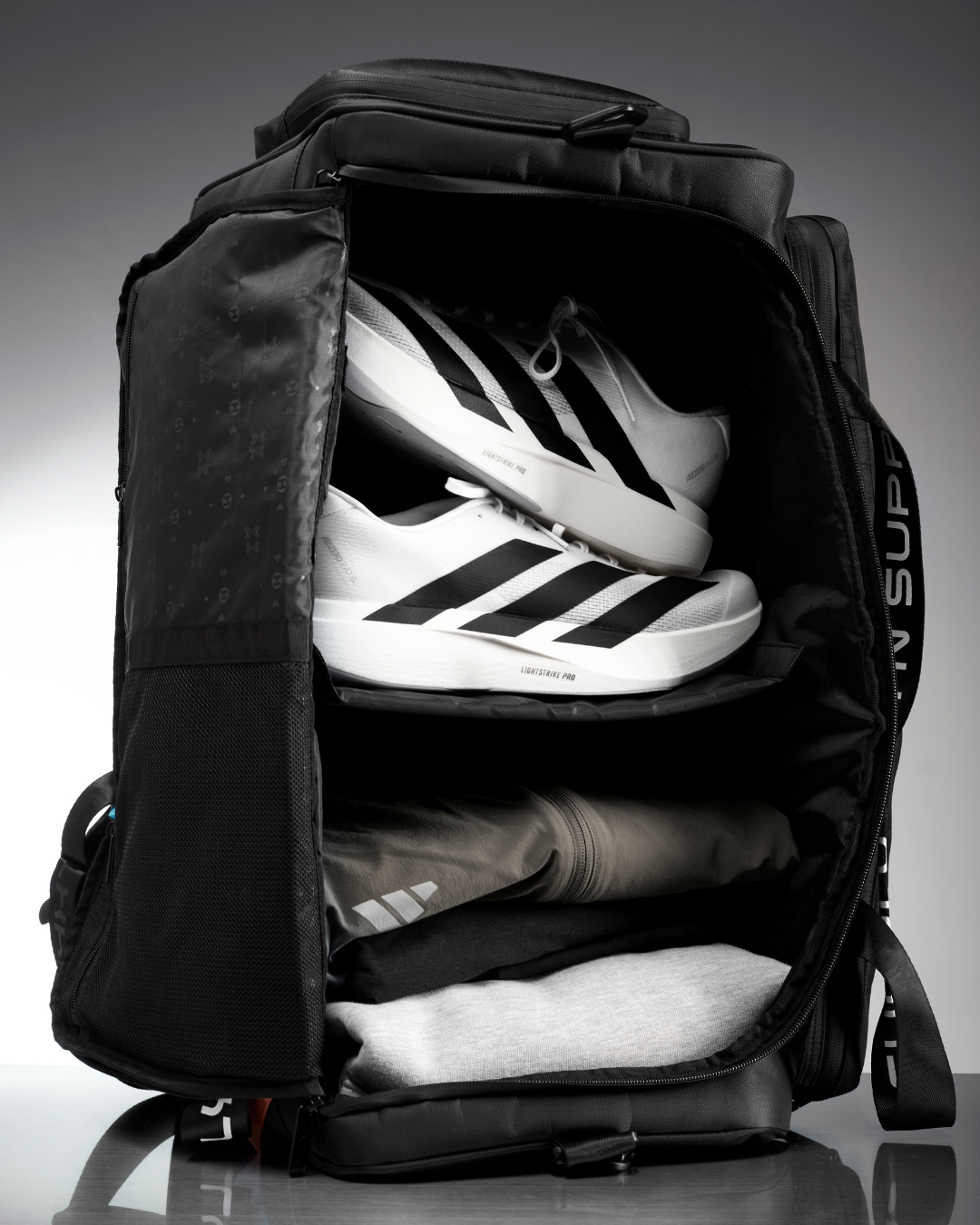 Black Game Day Duffel 55L Performance Duffel