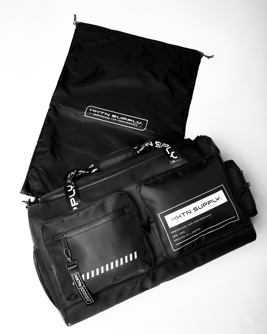 Black Game Day Duffel 55L Performance Duffel