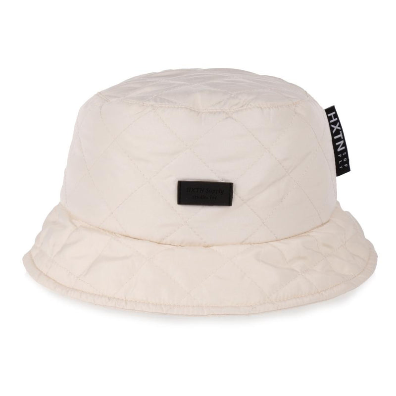 Quilt White Bucket Hat