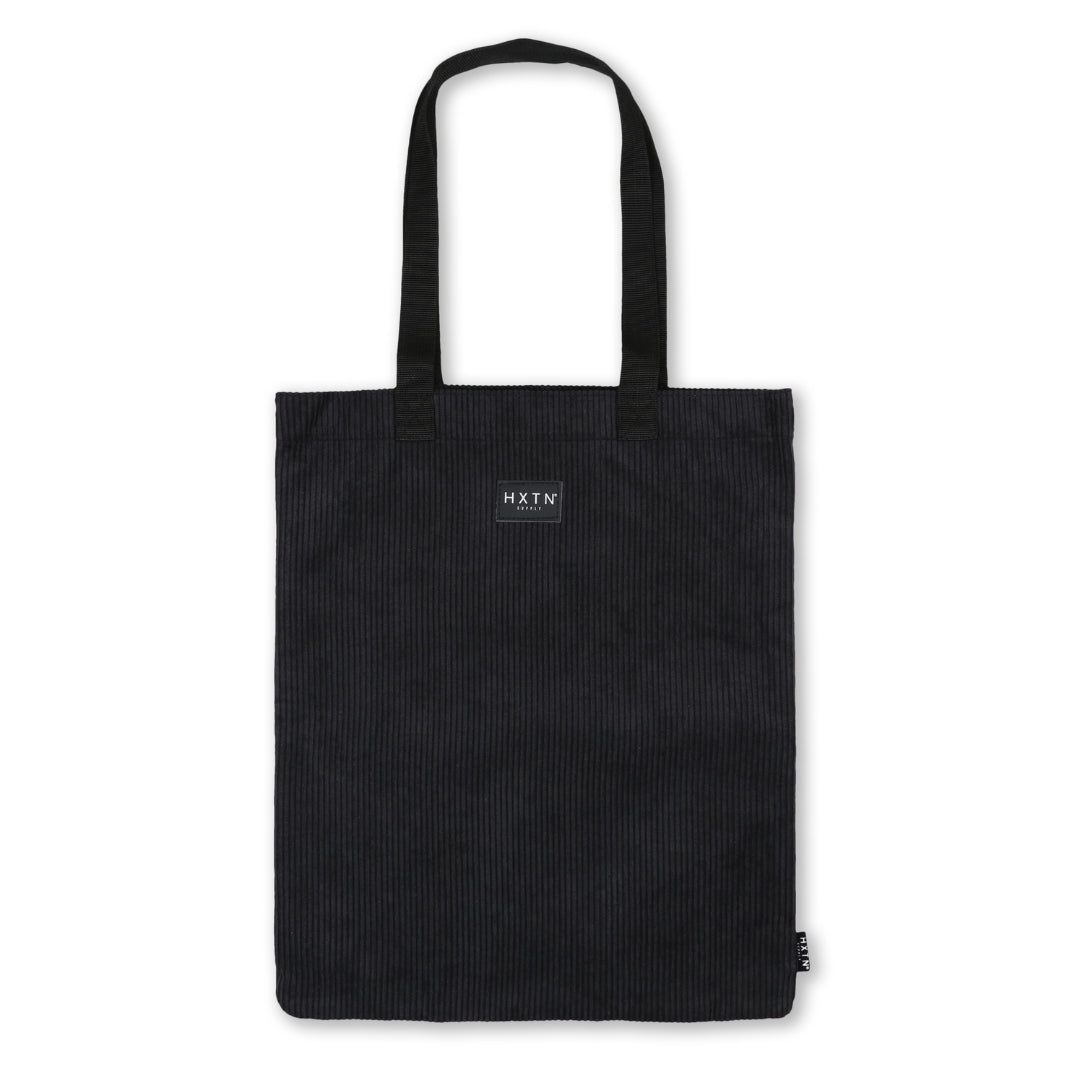 Cord Black Tote Bag