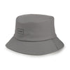 Charcoal PU SPIRAL Bucket Hat