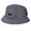 Quilt Grey Bucket Hat